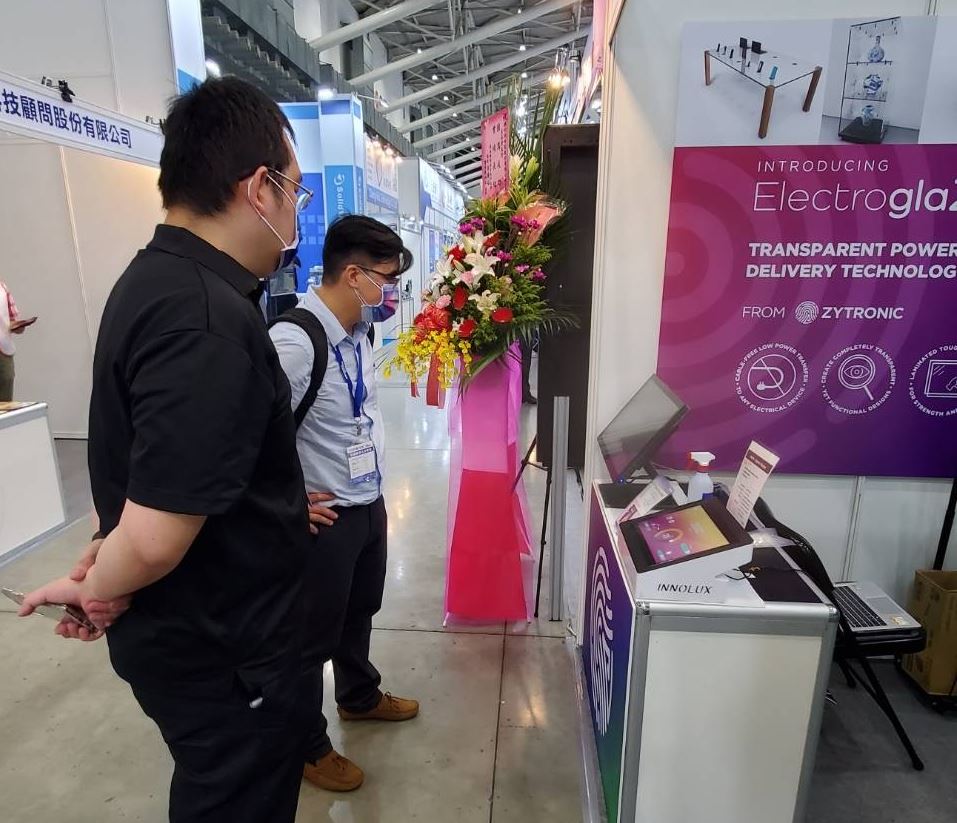 Zytronic's tweet photo. It was great to attend #TouchTaiwan last week with our #ElectroglaZ™ demo unit!
Want to enquire about our products following the event? Get in touch via info@zytronic.co.uk to speak to our team!
#Touchscreens #TouchscreenTech #TechExhibit #TechDemo #CustomTouchscreens https://t.co/OmqkW7UyjU