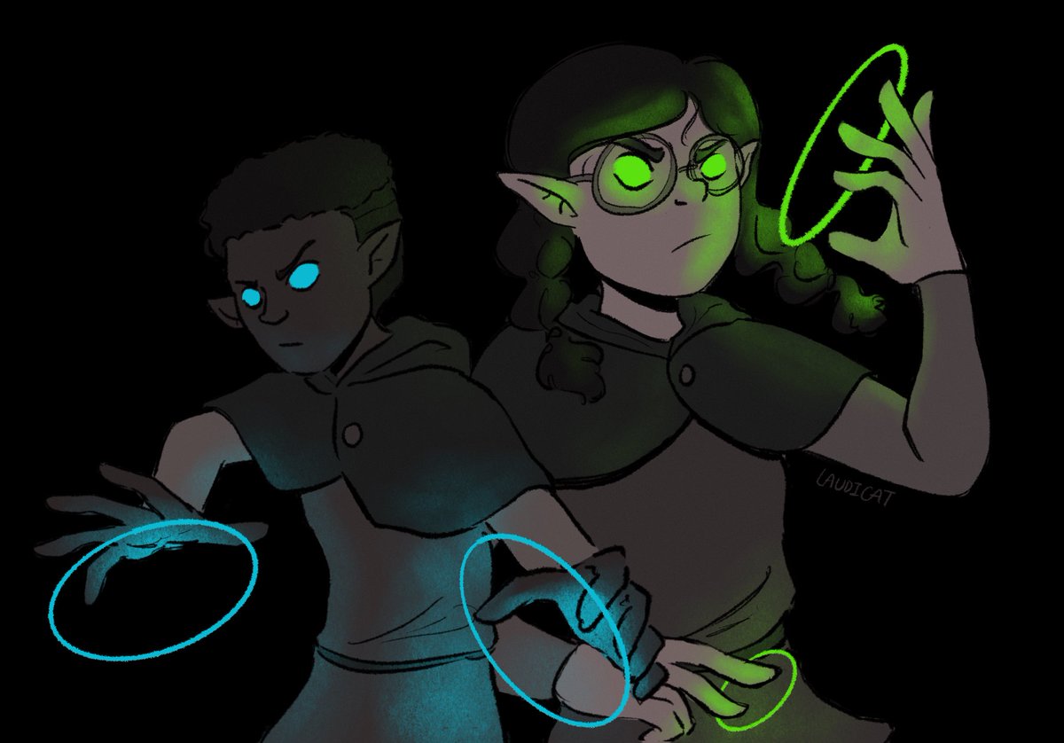 laudicat's tweet photo. // TOH spoilers
the most powerful witches in the boiling isles, they just donโt know it yet
#TheOwlHouse #theowlhousespoilers #GUSWEEK2022 https://t.co/12NwR3ZW1K