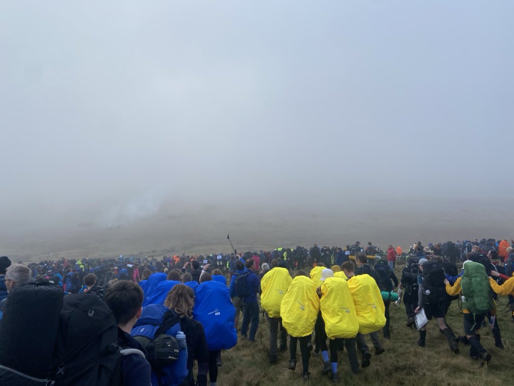 And they are off! Good luck Claverham Ten Tors teams 2022 #claverham #enrichment #adventuresareforever #tentors