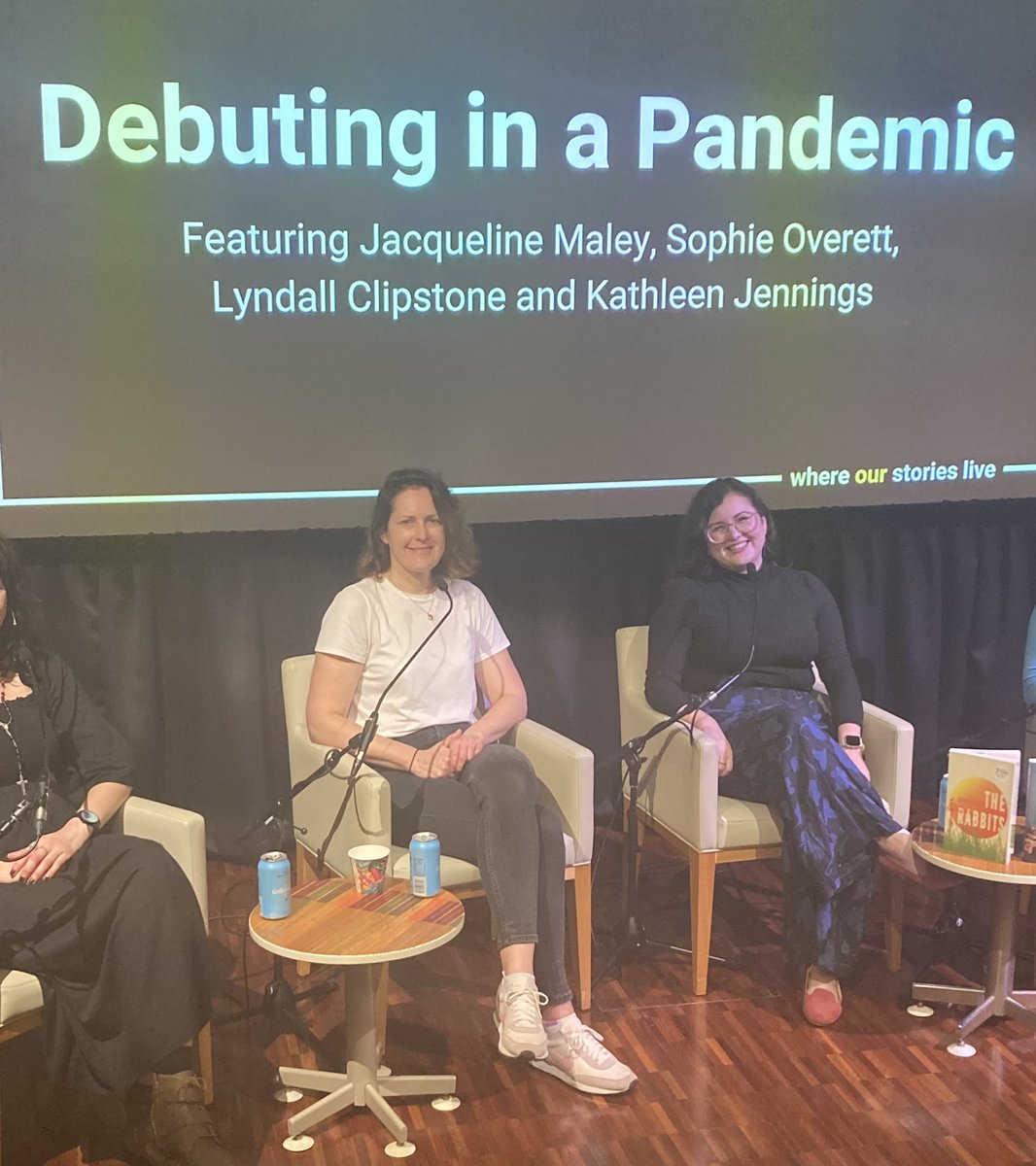 catherinefmilne's tweet photo. @JacquelineMaley talking about how to debut during a pandemic, with her characteristic poise, intelligence and thoughtfulness. @BrisWritersFest #BWF60 @HarperCollinsAU https://t.co/vdLEJZiiIt