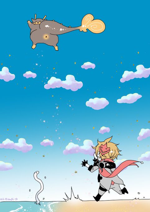 空飛ぶて〜くんと置いてかれた彼ピ(タル鍾) 
