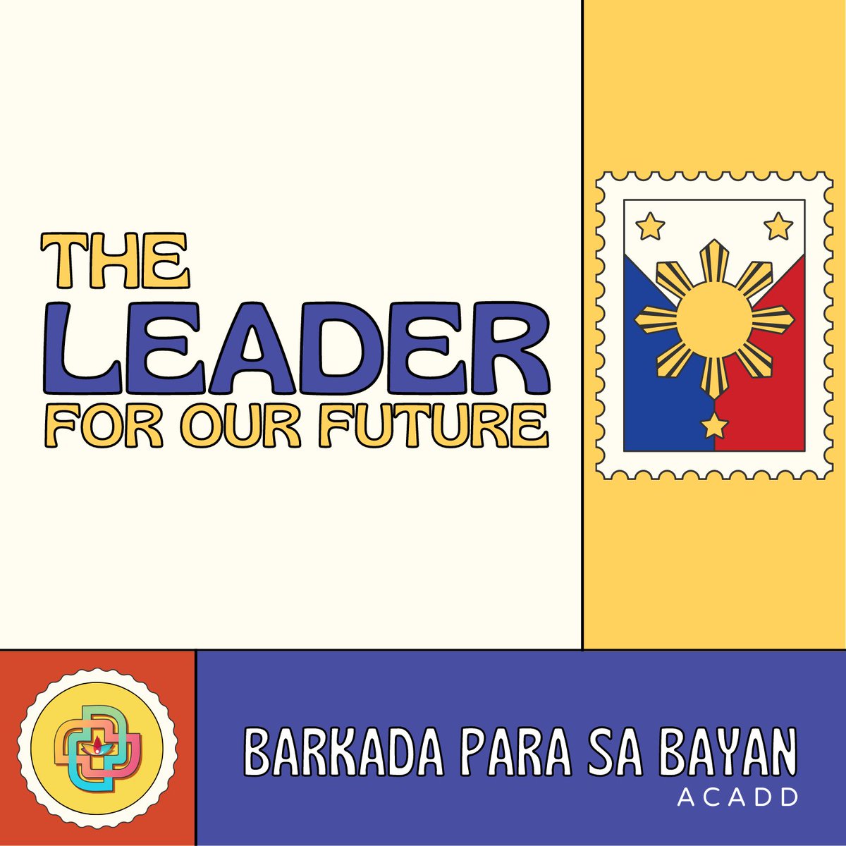 ACADDBKD's tweet photo. What makes a 𝙂𝙊𝙊𝘿 leader? 🤔

Electing the right ✅ and deserving leaders ⭐ is crucial for the country 🇵🇭 as the Philippines tries to recover from the drastic effects of the recent global pandemic. 🦠 https://t.co/dgP5fQa2j5