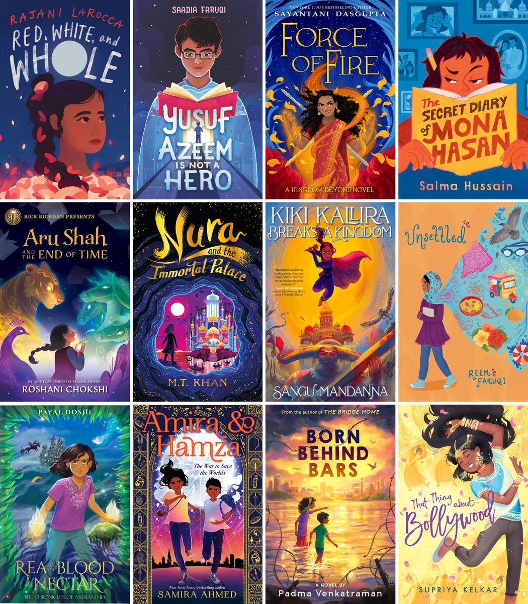 fannaforbooks's tweet photo. for #APIHeritageMonth here are some MG books by south asian authors ✨📚 https://t.co/BsMywX2HcD