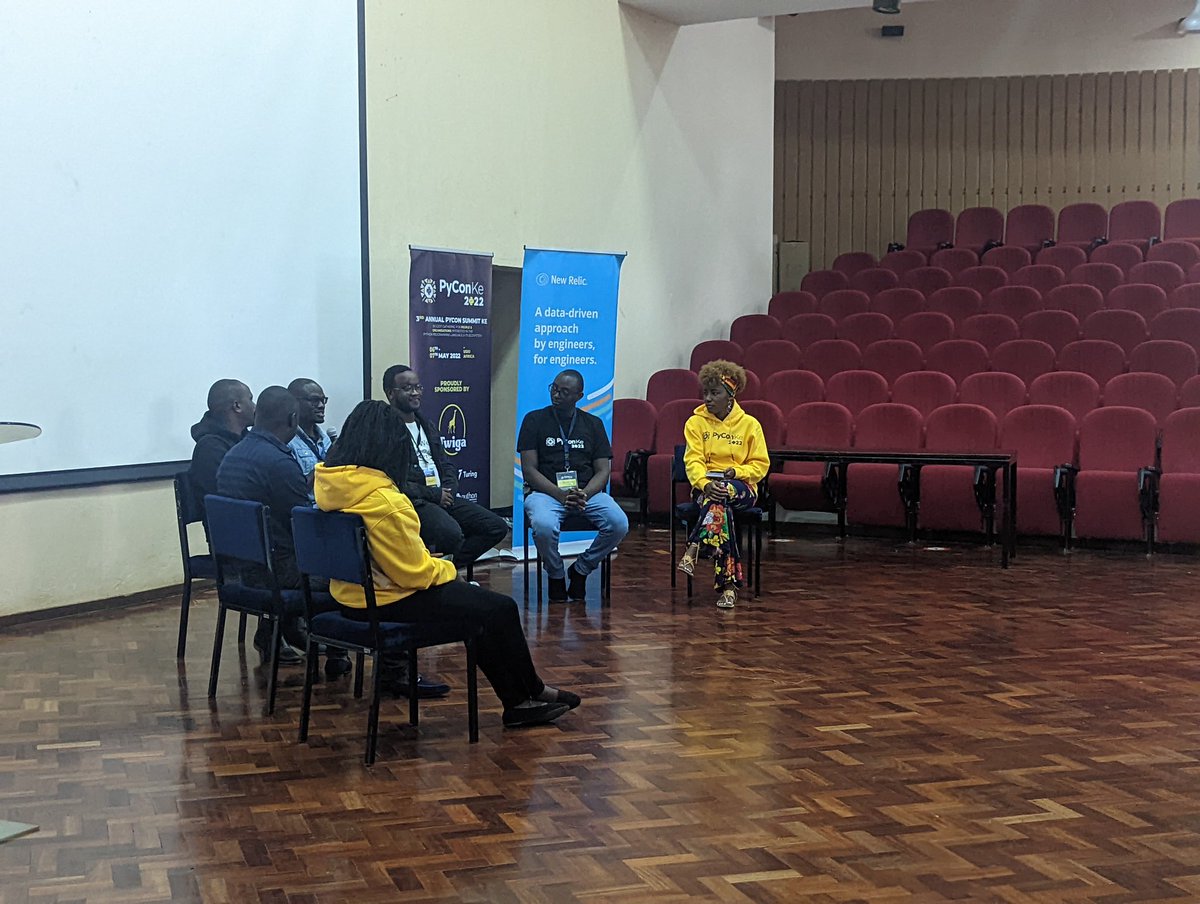 KateKuehl's tweet image. Panel Discussion: Demystifying the Tech Space

#pyconke #pyconke2022 @kenya_iot @UK_KenyaTechHub @GDG_Nairobi @startupwkndNBI @pythonairobi @MongodbNairobi @VictorOmondi197 @Monicoyugi @NdemoKelvin @VeldaKiara @NaibeiRuchie
