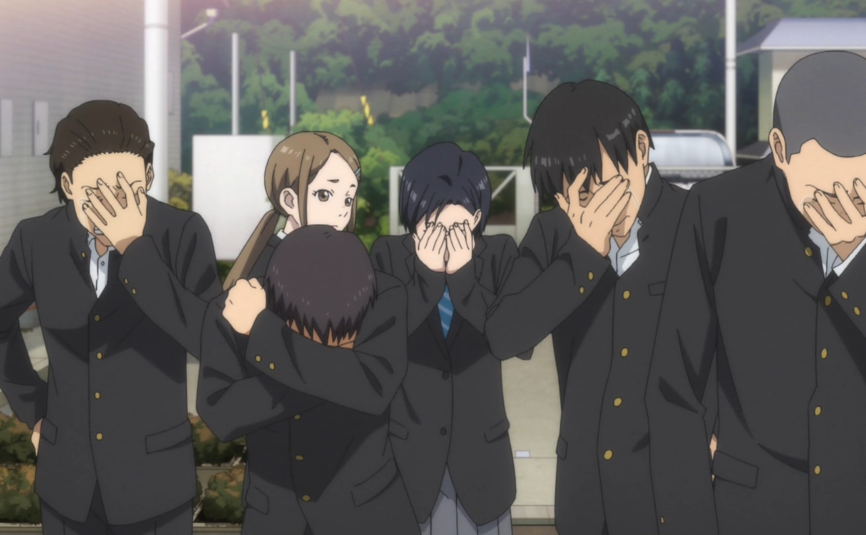 アニメマンガ名探偵すやまたくじ アオアシ 5話 俺はプロになって母ちゃんを楽させてやりてえ 仲間との別れ 兄との別れ そして東京に行くことに寂しさを感じていた母からの手紙 令和のアニメではめっきり見なくなった家族との王道的な別れ方 こんなもの見せ