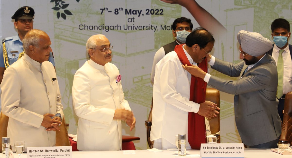 satnamsandhuchd's tweet photo. Today, I am honored to share that Chandigarh University hosted the International Conference on “Environmental Diversity &amp; Environmental Jurisprudence” in the presence of Hon'ble Vice President of India, Sh M. Venkaiah Naidu &amp; esteemed dignitaries from India &amp; abroad https://t.co/fY8XXb4PFv