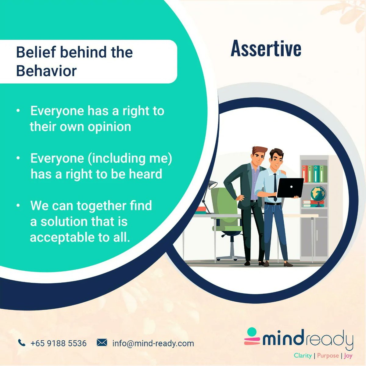 mindready2's tweet photo. Is your behavior coming in the way of reaching your goals?
At the root of your behaviors, lie your beliefs - What we believe dictates how we behave.
To change a persistent behavior, look toward your beliefs and challenge them.
#mindready #habits #behavior #positiveaction https://t.co/M7SGgQkpuE