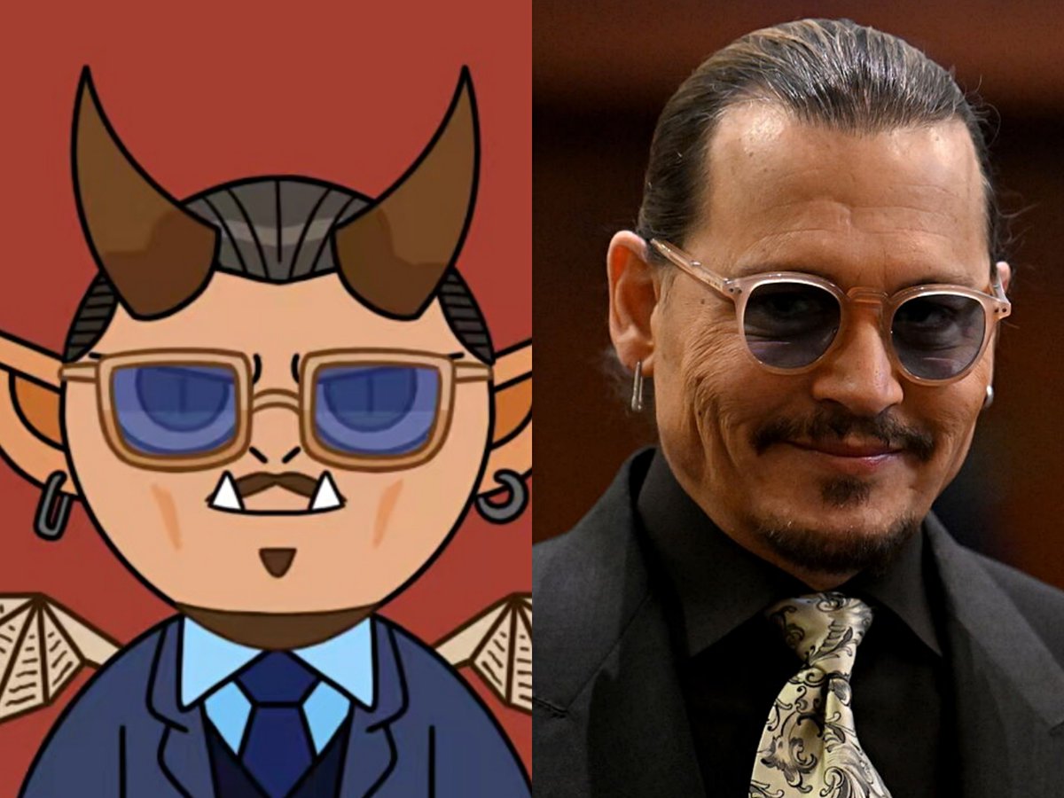 Hope you like this avatar and hope you win the trial.<a href="/John_C_Depp/">Jonny Depp</a> 

#JusticeForJohnnyDeep 
#JohnnyDepp #JohnnyDeppAmberHeardTrial #JohnnyDeppVsAmberHeard #AmberHeard #meevil #NFT  #JusticeForJohnny #NFTGiveaway #NFTs #NFTProjects