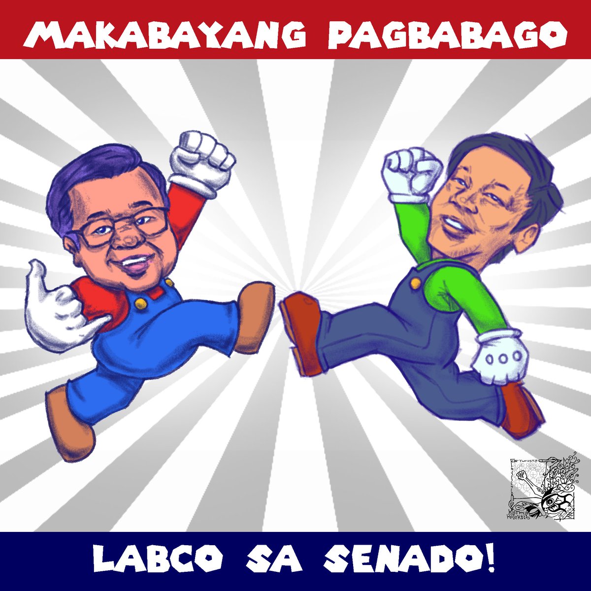 karmakomiks's tweet photo. It’s a-me, LabCo! LabCo, sa senado!

Iboto para sa makabayang pagbabago!
#16ColmenaresSaSenado
#37LabogSaSenado
#WeWantNeri
#BongToTheSenate
#MakabayangPagbabago2022
#IpanaloNa10ParaSaLahat https://t.co/fkIfO0DZm4