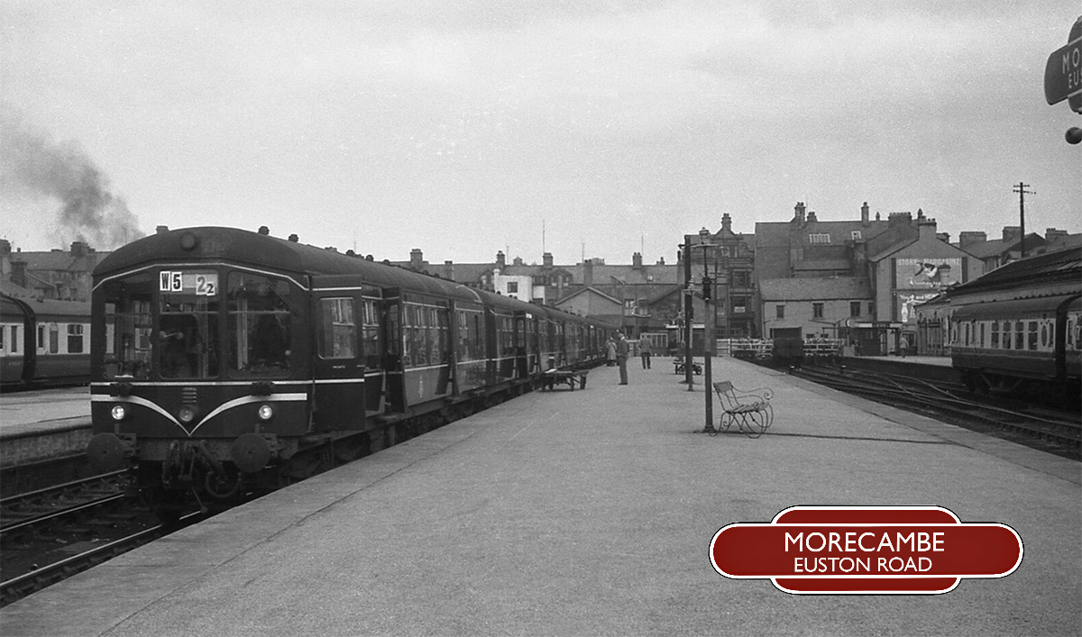 Nowt but a Lad on Twitter "Summer excursion trains at Morecambe