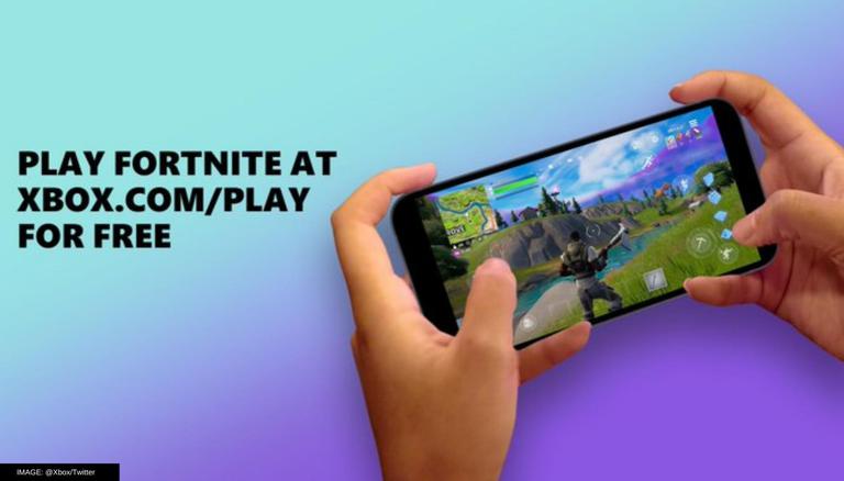 gspearson's tweet photo. Fortnite returns to iPhone with Microsoft Xbox Cloud Gaming; Check details here https://t.co/KhdUGh55Hb https://t.co/qRF1wU4iXb