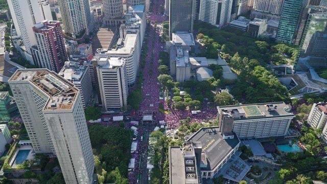 Akiko0019's tweet photo. #MakatiIsPink https://t.co/QhFs04wyvM
