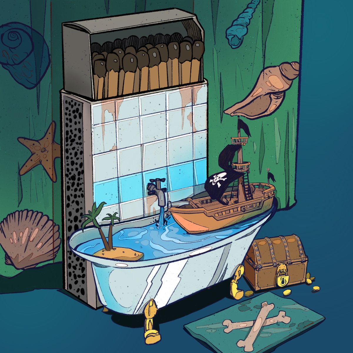 🚨Special Box (Bath Tub) listed🚨
You can check from here ⬇️⬇️⬇️
opensea.io/assets/matic/0…
🔥🔥
#NFTCommunity #NFTartist #nftcollector #gaiatribe