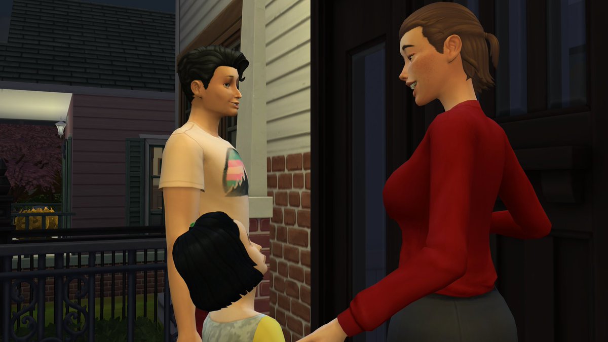 TheSimsFam's tweet image. ??: Muchas gracias por cuidar de mi niña, no se como pasa pero al final siempre se despistan y acaban perdidas
S: De nada, ha sido un placer es una niña encantadora
Niña: Gracias por cuidar de mi hermana ¡Señora!
S: De nada,pero a partir de ahora tened mas cuidado eh
Los 3: Adiós