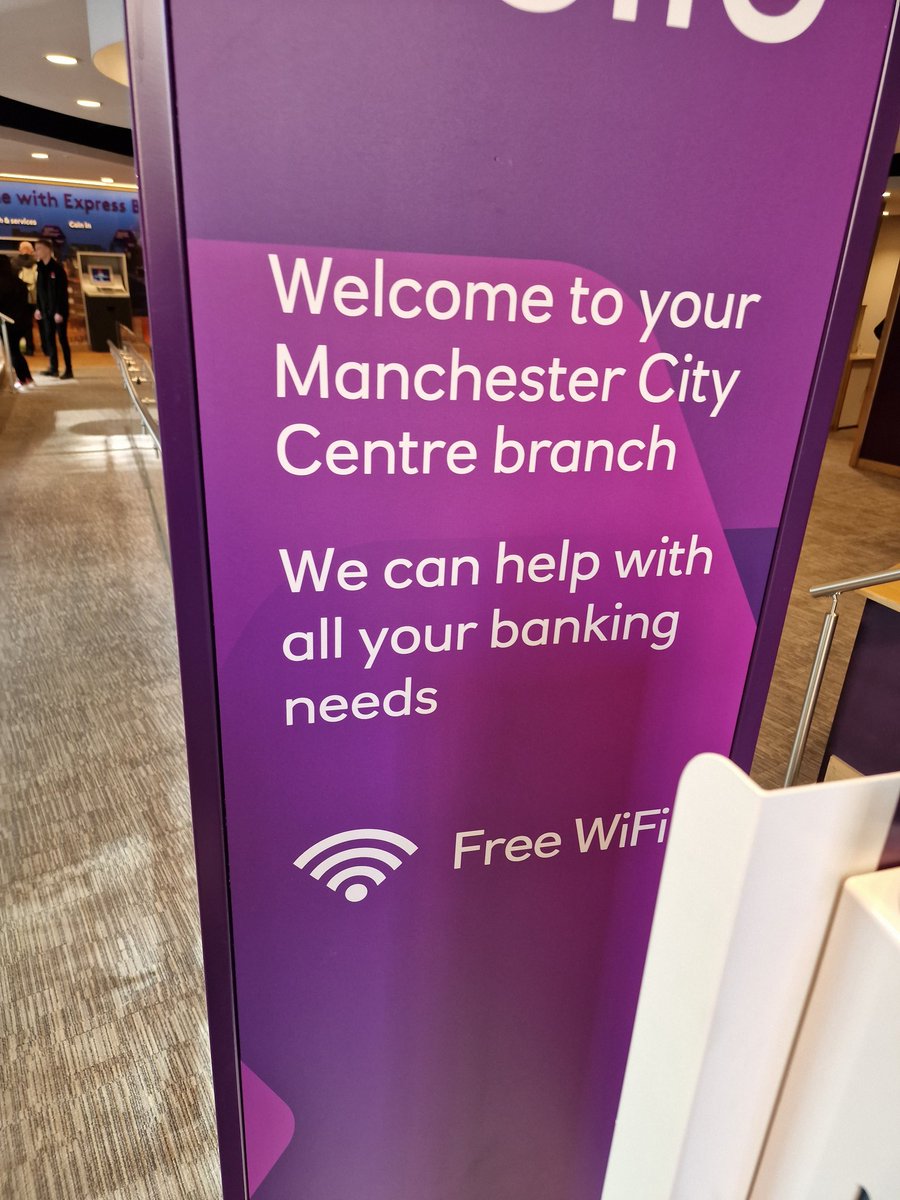 Whats the point of opening on a Saturday if the counter is closed? At least 8 staff stood around doing nothing . The sign should say in addition " except for letting you draw your money out - so we cant help you with all your banking needs" <a href="/NatWest/">NatWest</a> <a href="/NatWestGroup/">NatWest Group</a> #poorservice