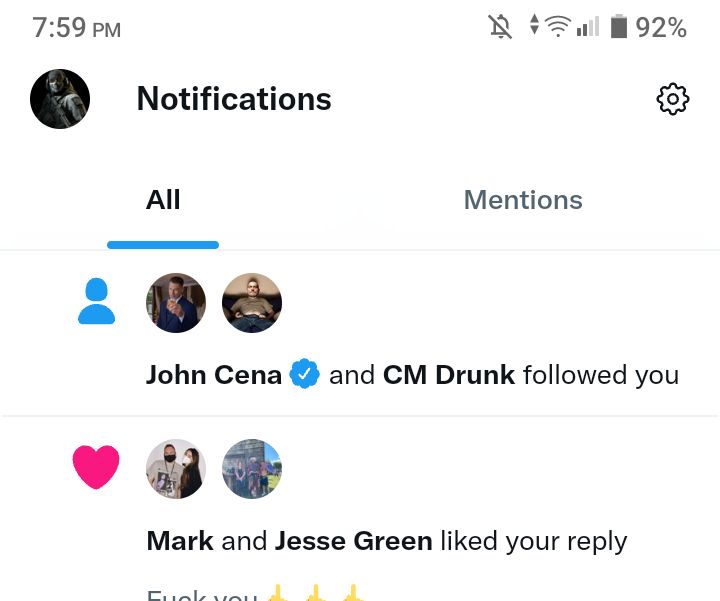 Woah <a href="/JohnCena/">John Cena</a>   followed me🤯