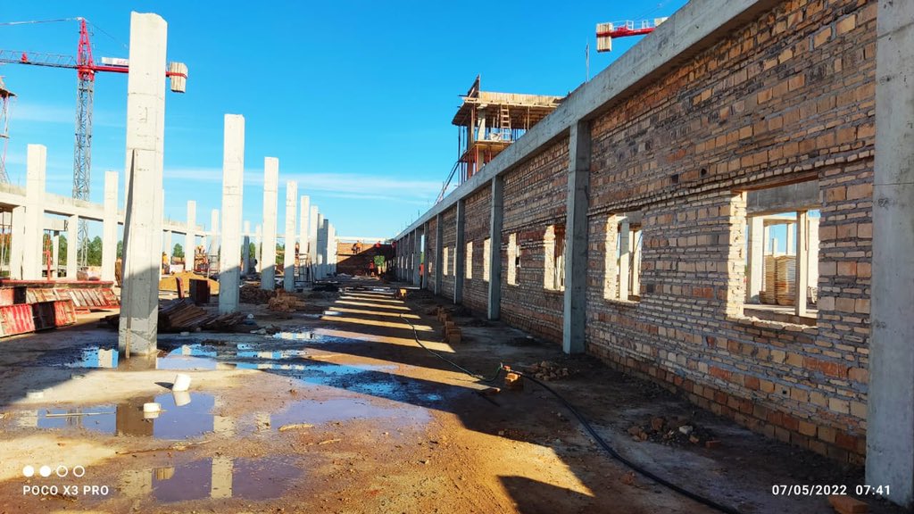 ArnoldoWiens's tweet photo. GRAN HOSPITAL DE CORONEL OVIEDO | Intensos los trabajos que ya registran 14,6% de avance. @MaritoAbdo @mopcparaguay @msaludpy https://t.co/fwtESFVD0n