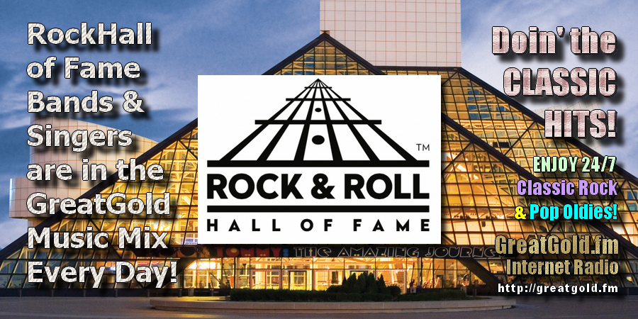 Most of the 2022 Rock and Roll Hall of Fame Inductees have been and continue in the playlist at GreatGold.fm Internet Radio, the home of GreatGold Classic Hits. The new Rock Hall of Fame members: Pat Benatar and more. See greatgold.fm/classic-hits/m…