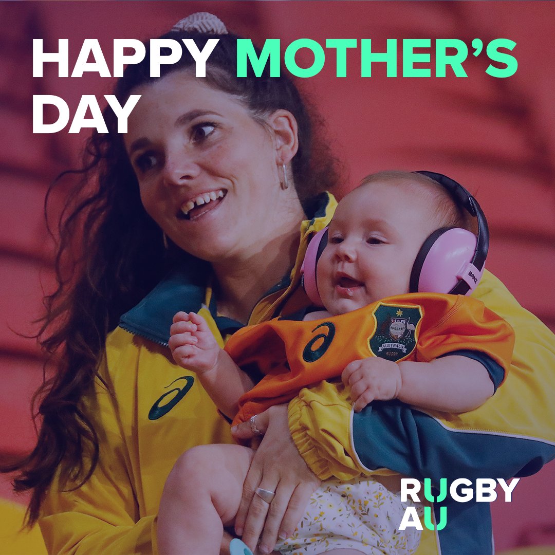 playrugbyau's tweet photo. 👏 To all our Rugby Mums!

#RugbyAU #PartOfMore https://t.co/oPR1pSNXaO