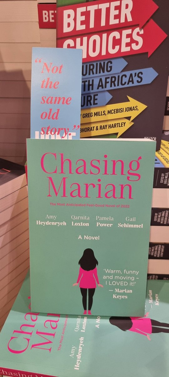 GailSchimmel's tweet photo. I visited #ChasingMarian on the #Homebru display at @ExclusiveBooks Hyde Park. https://t.co/wezQ2wN2L7