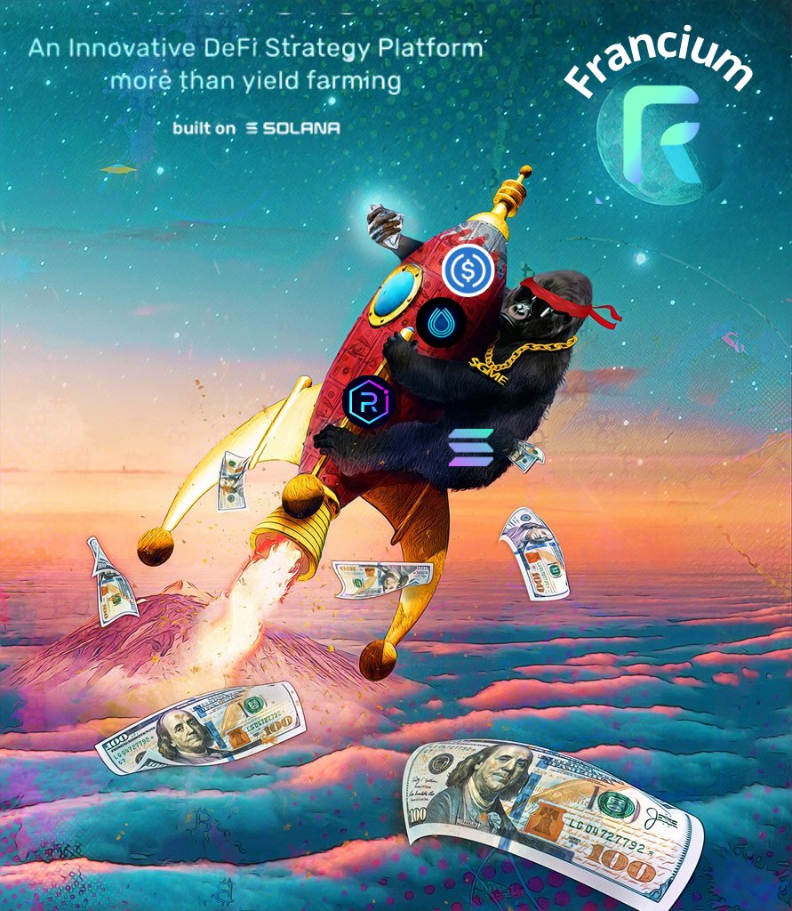 Sab3602's tweet photo. @Francium_Defi 
#Iamtalented

Theme/Story: I am on my way to Francium to farm and get some juicy APY. Holding on to my crypto and leaving behind fiat https://t.co/KUEkSzdBiU