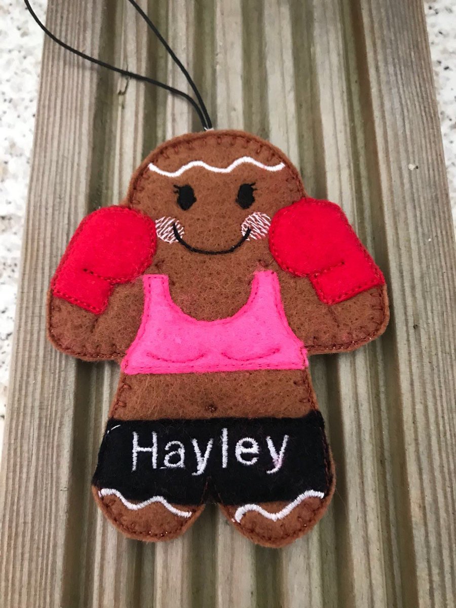Twright34342404's tweet photo. Excited to share this item from my #etsy shop: Boxer Gift, Boxer Gingerbread man, Hanging Gingerbread Man, Gingerbread Man, Personalised Gingerbread Man #boxerginger #boxinggift #boxergift #personalisedgift #christmasgift https://t.co/neIA7ldTry https://t.co/B9tmDJjI4f