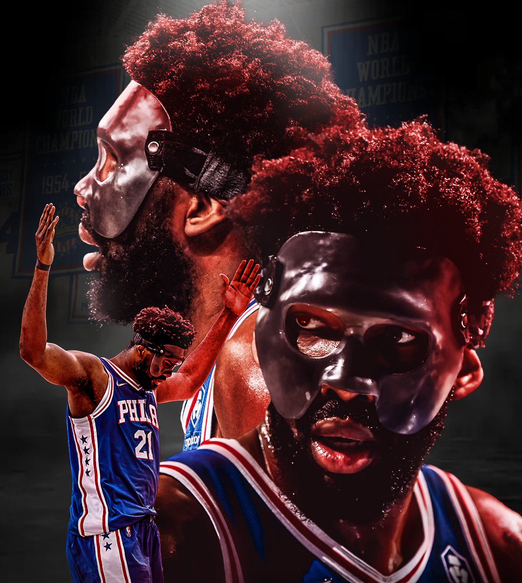 arch_edits's tweet photo. 🦇 Phantom of the Process 🦇

#Embiid #MVP #Sixers https://t.co/U09mMF6irB