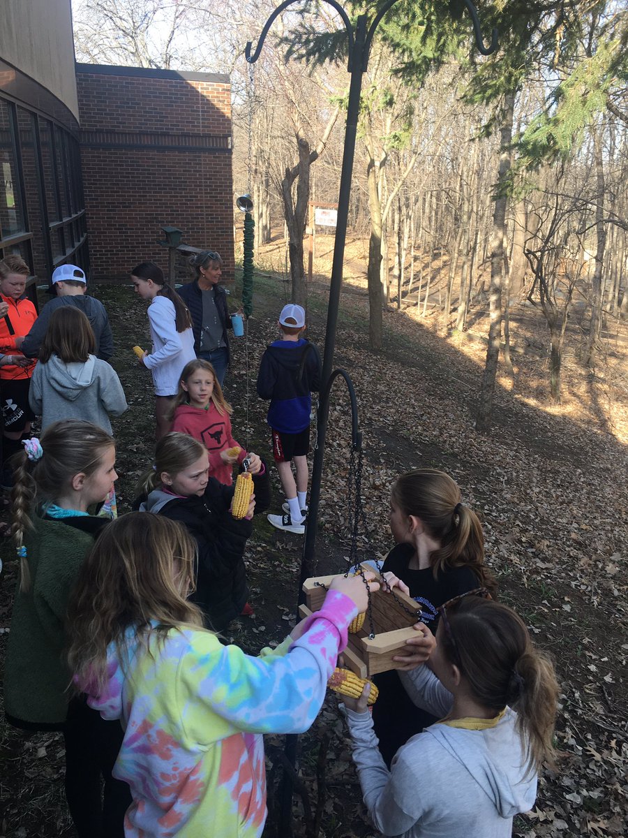 Junior Naturalists got to enjoy the maple syrup they made - we also put up three parts to our squirrel playground <a href="/SchuermanKaty/">Katy Schuerman</a> <a href="/TeachOutdoorsMN/">Teach Outdoors! Minnesota</a> <a href="/isd719/">Prior Lake-Savage Area Schools</a>
