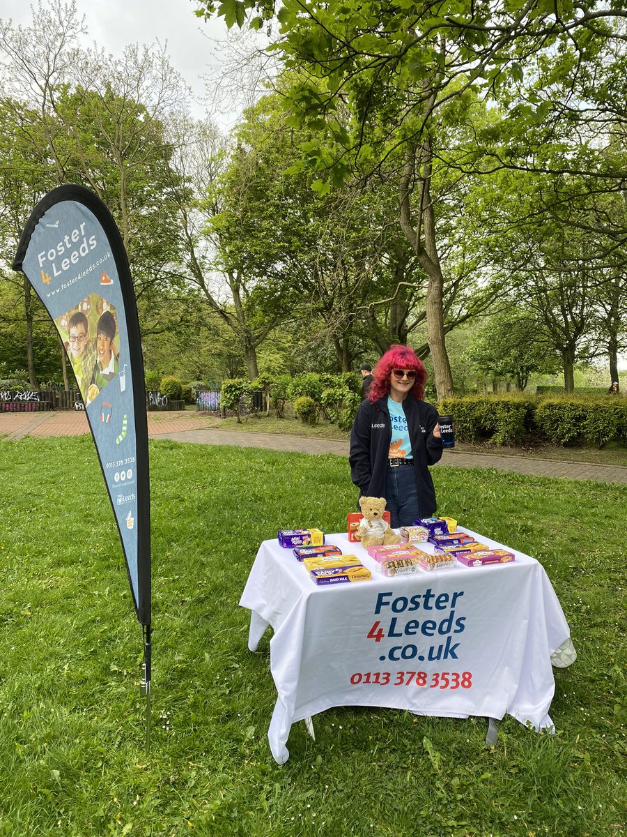 Foster4Leeds joined hundreds of runners at Woodhouse Moor Park run this morning to launch the start of fostering fortnight 2022!!!