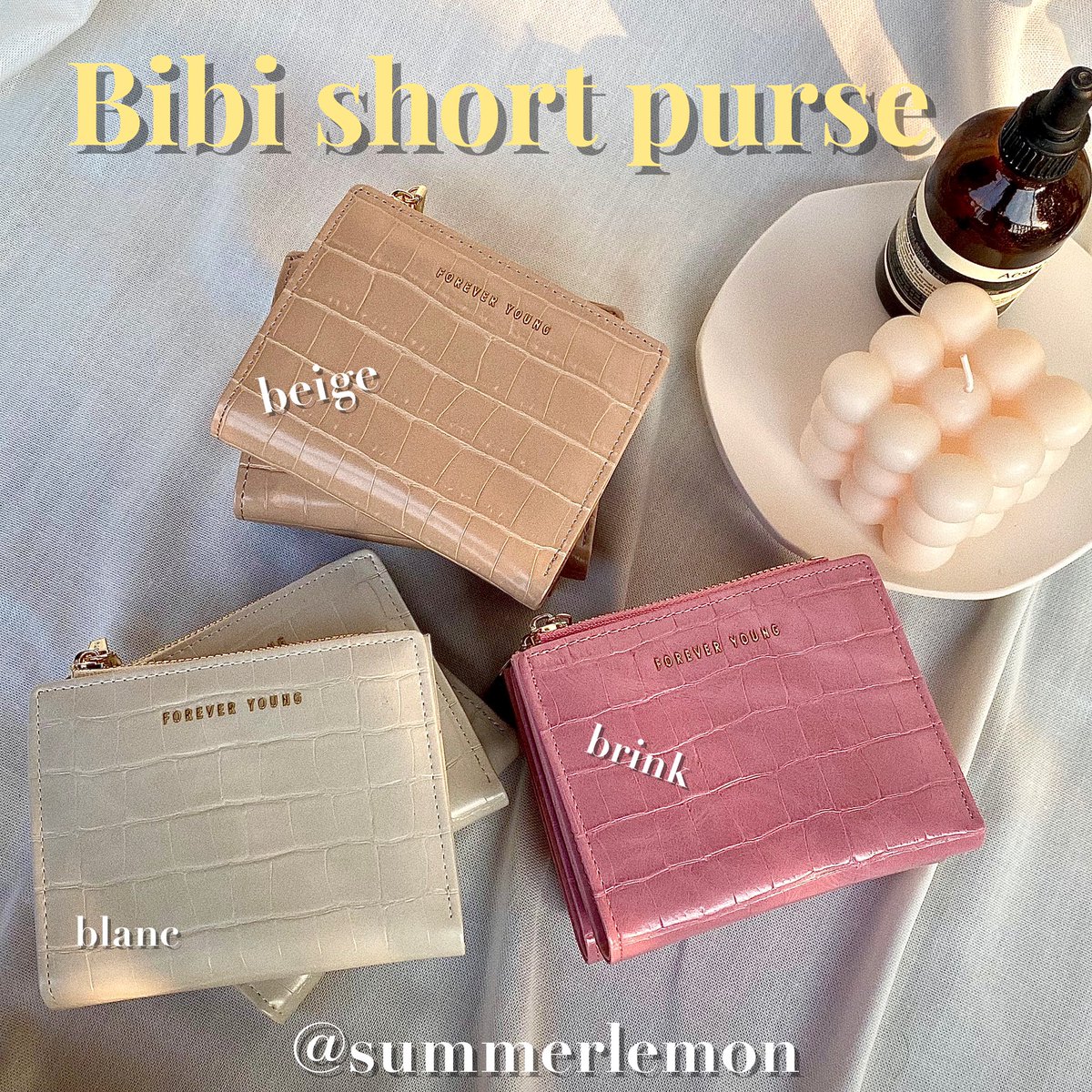 summerlemon's tweet photo. 📑05/05 sale bibi short purse ลดแรงจาก 390 เหลือ 250 ส่งฟรี (ถึง12/05) รอบนี้มีมา 12 สีให้เลือกเลยรับประกันความน่ารักทุกสี! ขนาดเหมาะมือแต่จุได้เยอะเหมือนเดิม ใส่แบงค์พันได้ มีช่องใส่เหรียญแยก ใส่บัตร/รูปได้ 6 ช่อง (6-10ใบ)
📽ดูภาพสีต่างๆเพิ่มเติมและวิดีโอด้านในได้ใต้ทวิตนี้คับ👇🏻 https://t.co/rVbs8QWP2E