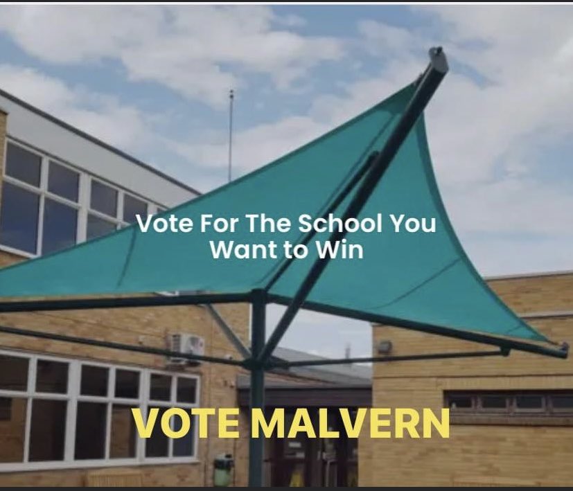 ScouserSue's tweet photo. Hi @Lightning_Seeds any chance of a cheeky retweet for Martyn’s old school @malvernprimary ? We need as many votes as possible to win an outside canopy. 🙏
Every vote is very much appreciated 💚💛 
It’s pure and simple 😉 just click link below:
👇 
 https://t.co/yyOJ7QMlkW… https://t.co/pPSzl2pKAI