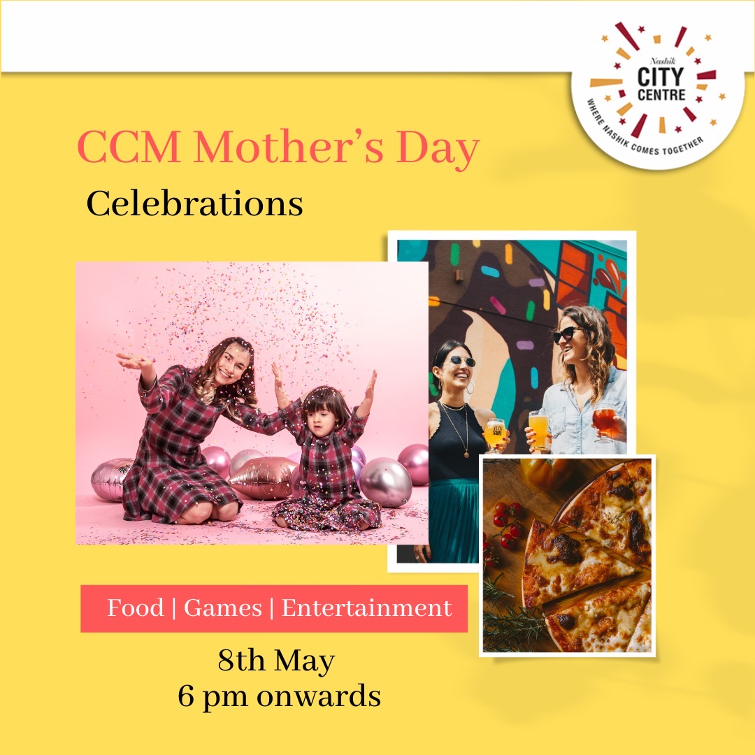 nasikcitycentre's tweet photo. Join us for an event filled with fun, laughter, dance and much more at our CCM Motherโs Day Celebration.
Celebrating a special day with special ones!
#paintingworkshop #glasspainting #creativeheads #weekendfun #summershopping #summerstyles #mothersday #mothersdayspecial https://t.co/uVwOpo8ylx