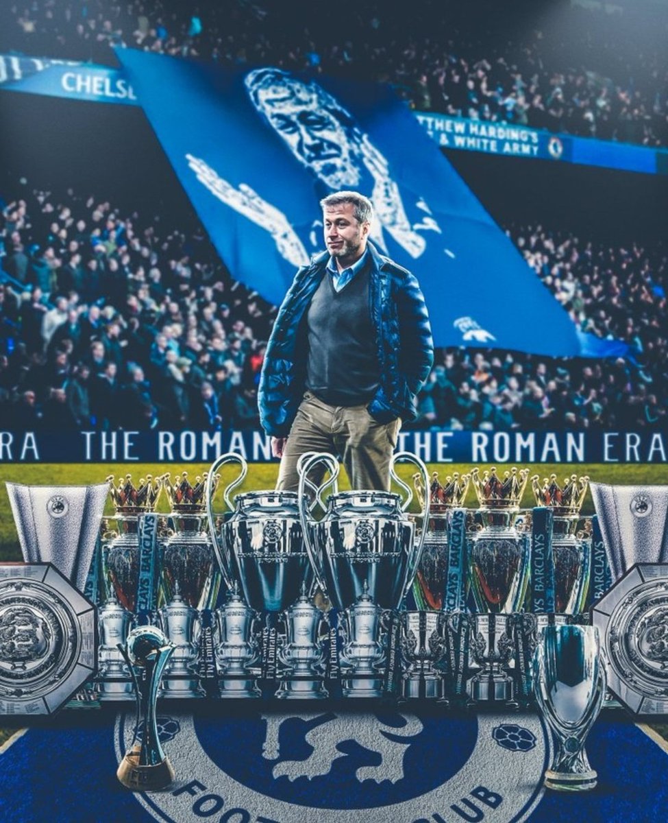 it's the end of Roman Abramovich era!! thank you roman 💙💙🔵