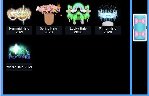 Pick a Halo you want in this picture, it Can be Yours <<3 Picking in a Few