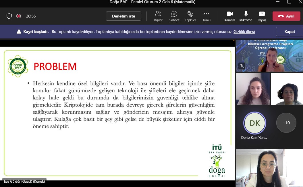 Azrafraarzu1's tweet image. 3. Uluslararası Doğa BAP Öğrenci Konferansı&apos;nın 1. Gün Matematik ikinci oturumu tamamlandı. @aysunnuketelci hocama teşekkürler🌸🙏🏻 #doğamızdamatematikvar❤️
#DoğaBap #KüreselAmaçlar #HareketeGeç 
@DogaOkullari @undpturkiye @Doga_BAP