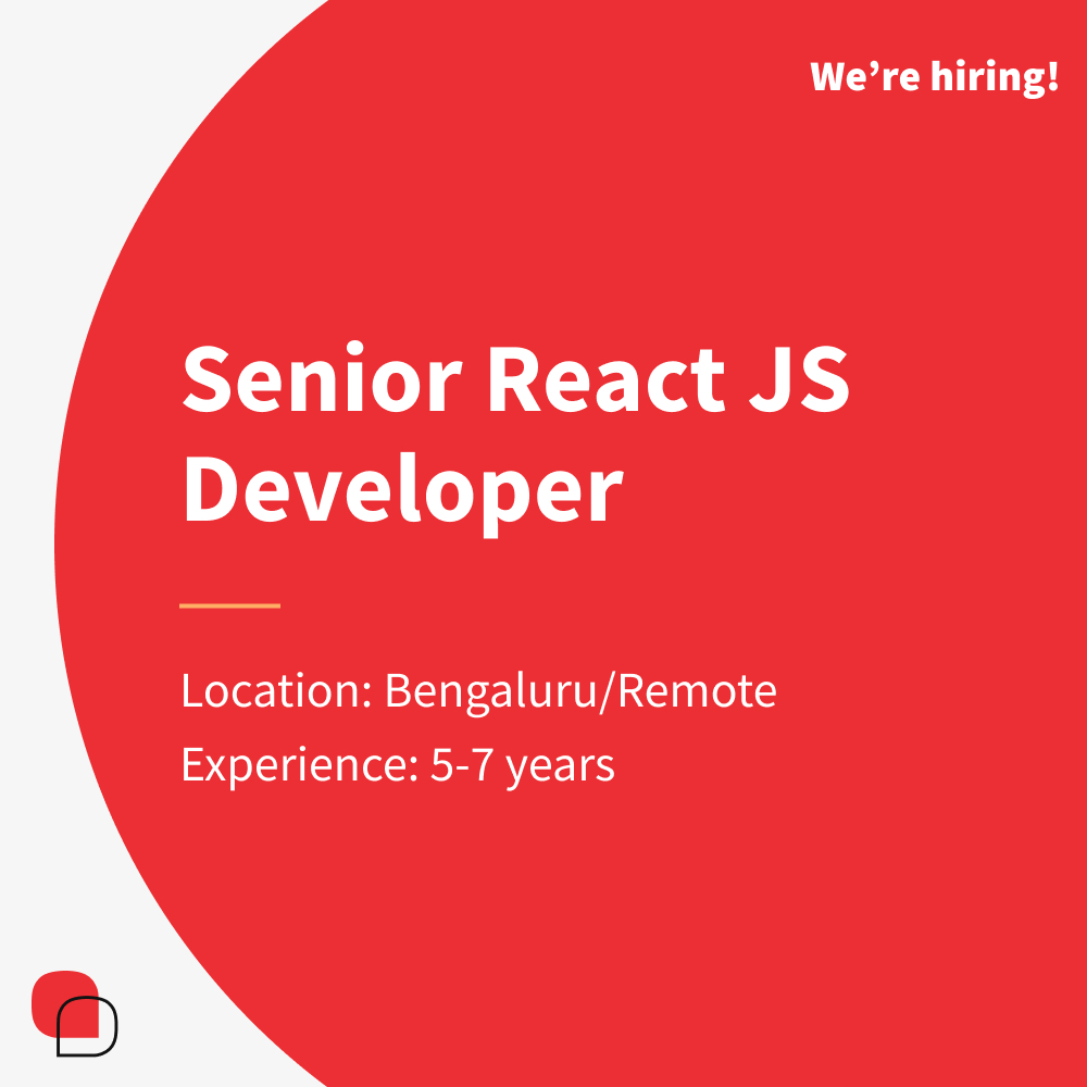 Pepper Square is looking for a Senior React.js enthusiast to join our team. 💯
 
Check out our page to see if you may be a good fit and let's talk: share.peppersquare.com/l4o