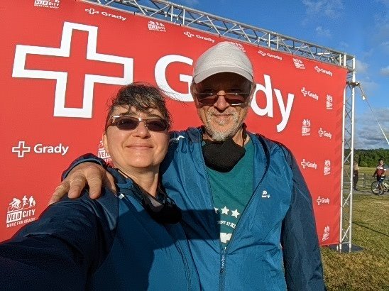 annavarela's tweet image. Getting ready for @VeloCityAtlanta! #MoveForGrady