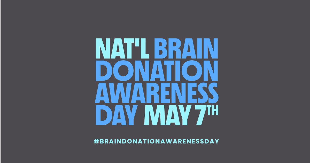 You can have a lasting impact on future generations, simply by donating 1 thing when you’re done with it. Science needs support for the next breakthroughs. Donating your brain is a simple process. Learn more at braindonorproject.org #bethebrain #bethebrainbehindthebreakthrough