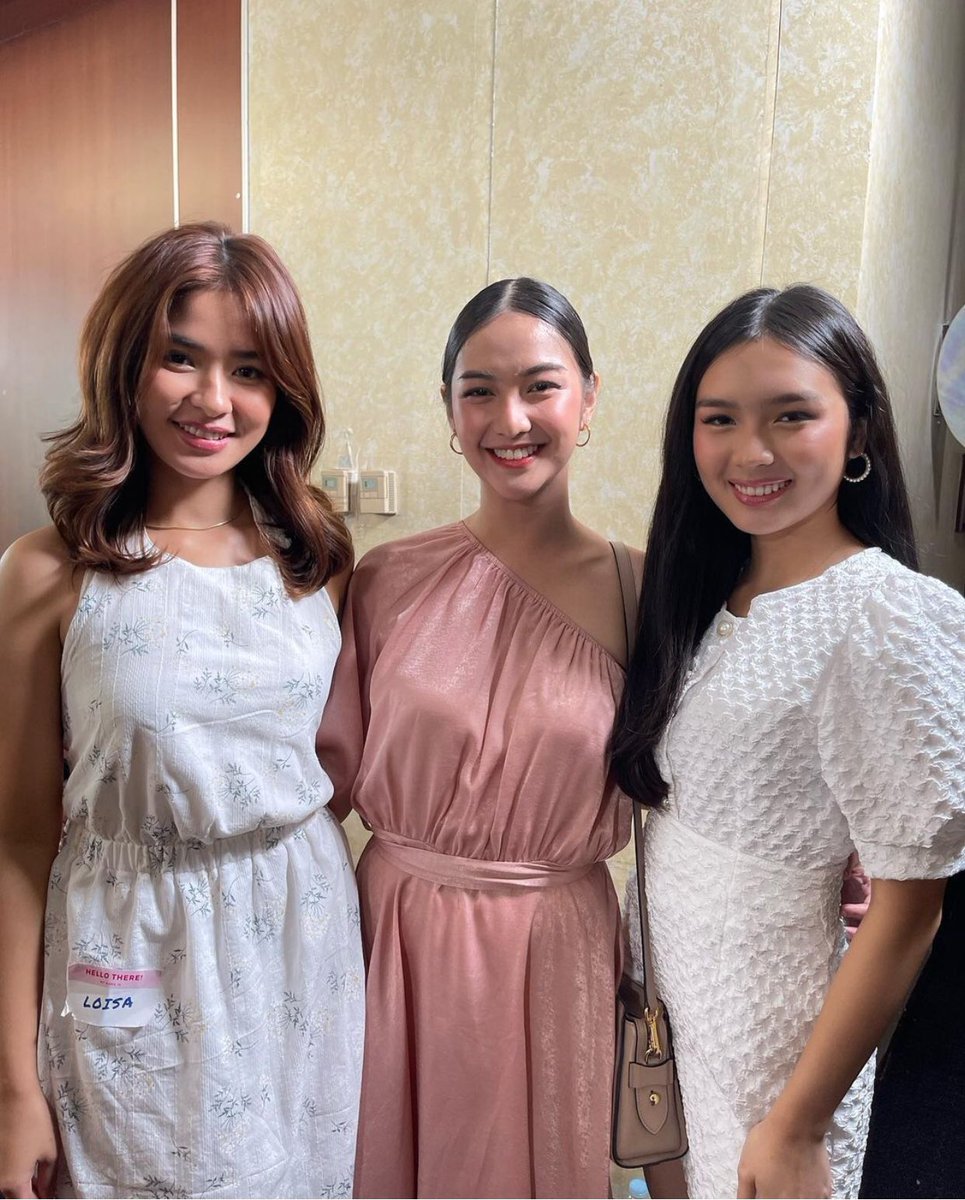 azquisiteloisa's tweet photo. #LoisaAndalio with Charlie and Francine 💗 https://t.co/kpMSECFB4H