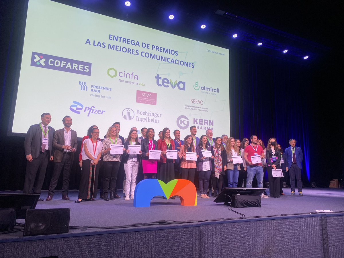 tomascodesal's tweet photo. Las comunicaciones científicas son la esencia de @Congreso_SEFAC Enhorabuena a los premiados !!!#SEFAC2022 @SEFAC_aldia https://t.co/AUUJOkgZ4w