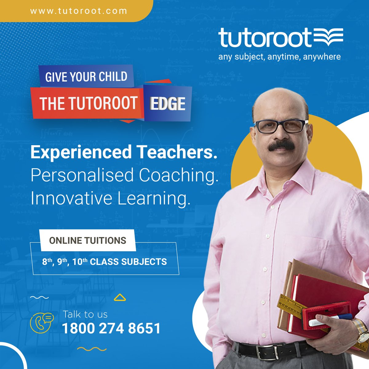 Tutoroot's tweet image. Improve your chances of scoring high marks, with a little push in the right direction by Tutoroot!

#Tutoroot #PersonalizedLearning #TheTutorootEdge #8th #9th #10th #11th #12th #KeepLearning #edtech #education #Tuition #OnlineTuition #CBSE #NEET #IITJEE #IB #ICSE #ISC #StaySafe