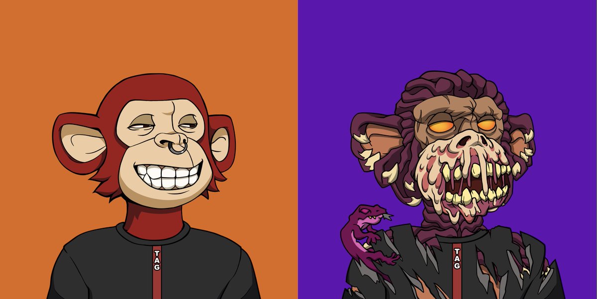 TeenApeGang's tweet photo. Let’s say this unfortunate ape wasn’t feeling so fresh the next morning..
Discord: https://t.co/jm7k9LIxtN
#nft #nfts #nftart #nftartist
#nftcollector #nftcollectors
#nftcommunity #nftdrop
#nftdrops #nftgiveaway #nftproject
#ethnft #TAG #TAGmoon #ApeFollowApe
#teenapegang https://t.co/84WlWed2u7
