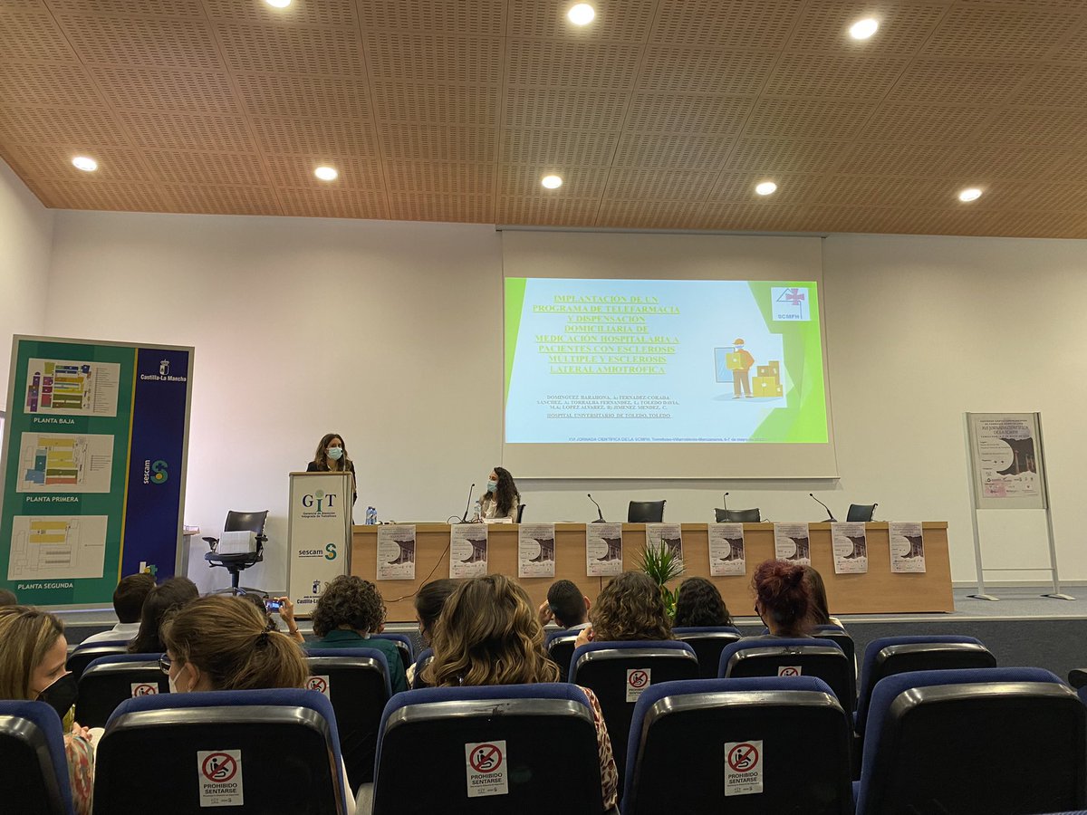 Farmacia_CHUT's tweet photo. Gran labor en #Telefarmacia Ana!! Gran presentación en #SCMFH22 #FarmaciaHospitalaria https://t.co/UDvs6qHEqG