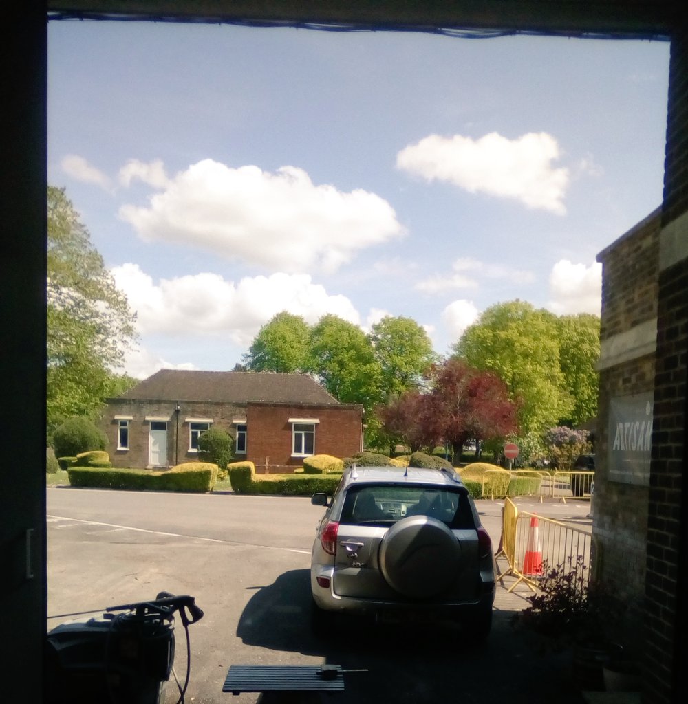 #Blueskythinking brewery view