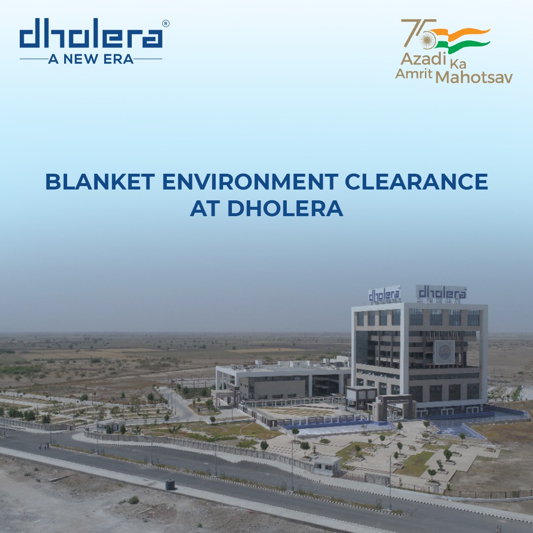 DholeraOfficial's tweet photo. A blanket environment clearance from @moefcc has been granted for the entire city of 920 sq. km. which makes it unique and the first of its kind in India. https://t.co/USnED6p4xr