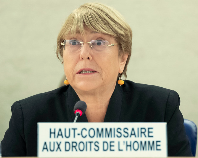 UNGeneva's tweet photo. "I am deeply distressed by violent clashes between Muslims and Christians in #Ethiopia in which at least 30 people were reportedly killed and 100+ injured. I call on the authorities to promptly initiate and conduct thorough, independent &amp; transparent investigation," - @mbachelet https://t.co/lXYDZ02qDW