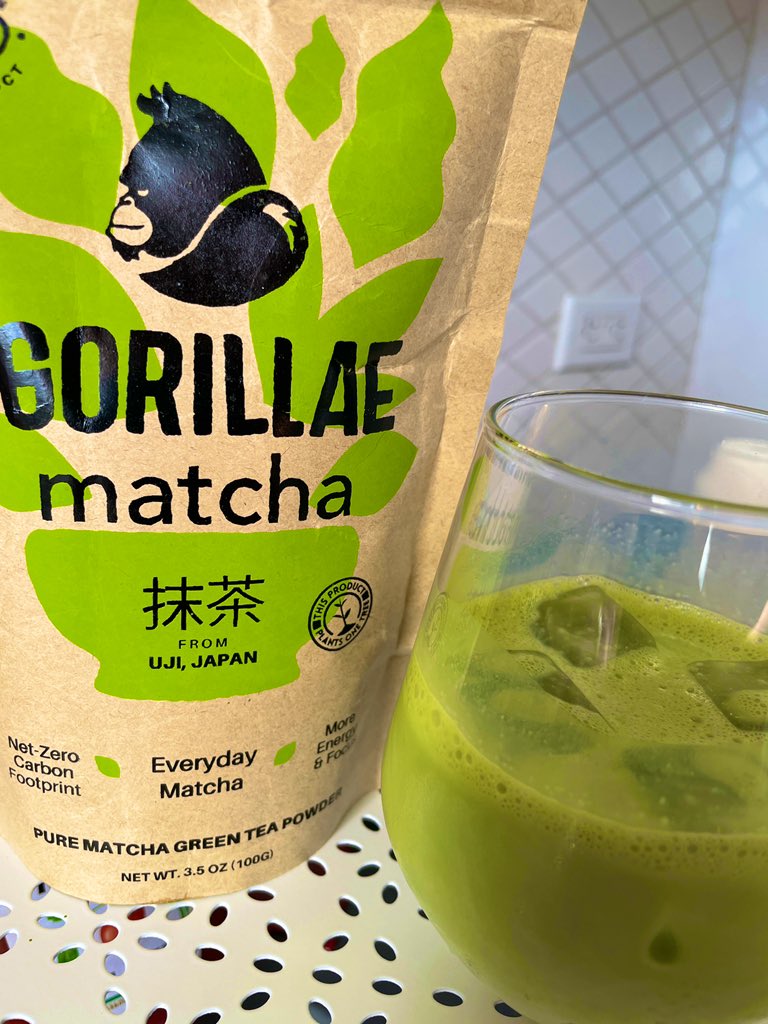 Losinvestor's tweet photo. Someone say #MatchaMornings @GorillaeNFT https://t.co/JfjdtkAIjw