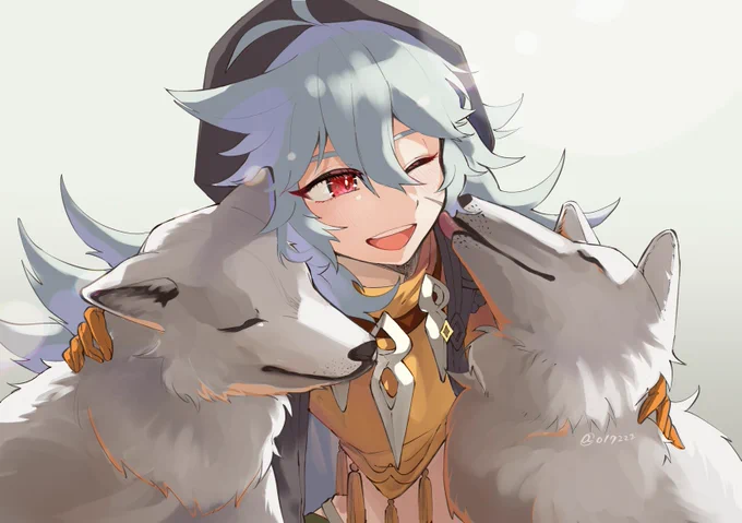 #Genshinlmpact レザーくん 