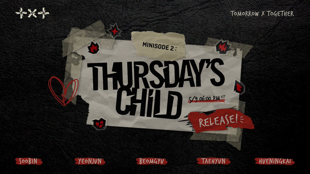 TXTEMPTATlON's tweet photo. 09 May 2022, on this day Tomorrow X Together releases a new masterpiece.  With the title track entitled "Good Boy Gone Bad", tells the story of a boy who was originally innocent to becomes an angry and violent person after breaking up with his lover. https://t.co/RXy4p2P914