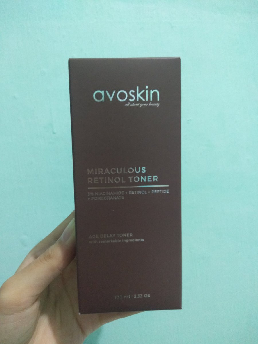 auljae's tweet photo. Jual Avoskin Miraculous Retinol Toner 130k
• Sealed 
• Jual karena salah beli
• Wilayah Jakarta Timur https://t.co/px6Vv37g5o